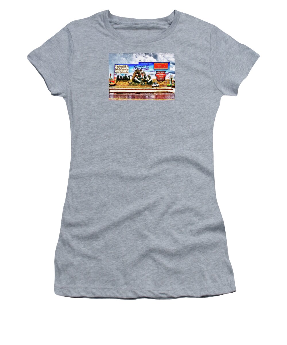 Bill Kesler Photography Women's T-Shirt featuring the photograph Large North Platte Wall Mural by Bill Kesler