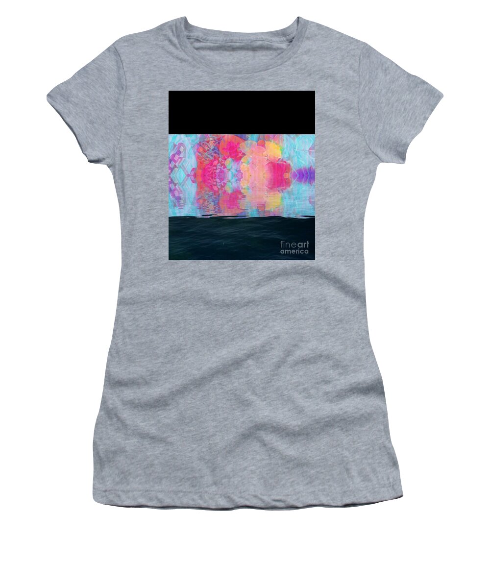 Reflection Women's T-Shirt featuring the photograph Arty reflection by Steven Wills