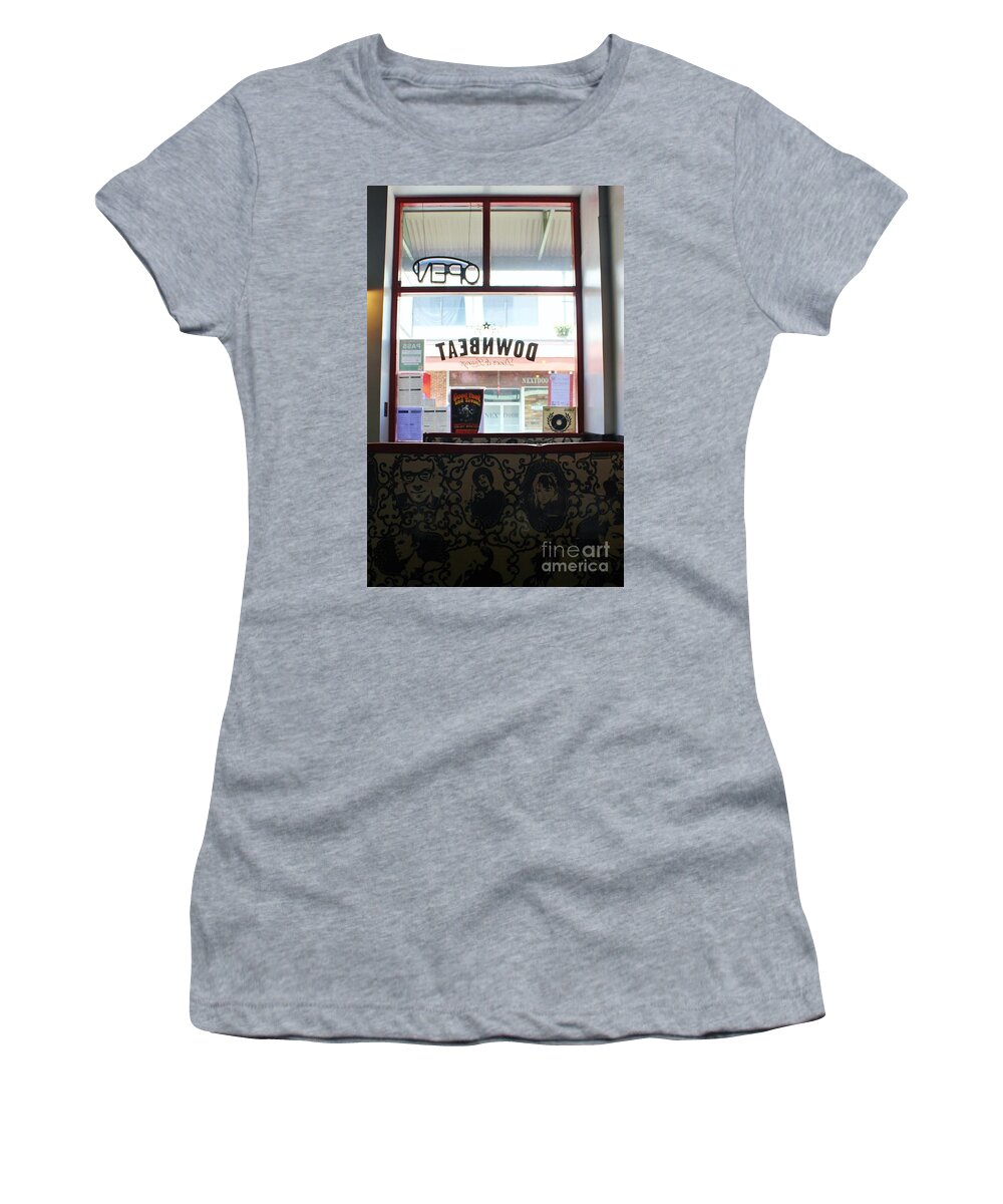 Diner Women's T-Shirt featuring the photograph At Lunch by Craig Wood