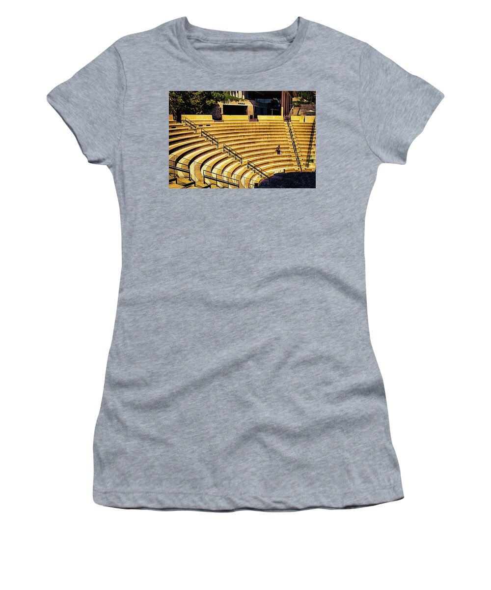 Theater Women's T-Shirt featuring the photograph Audience of One by Joseph Hollingsworth