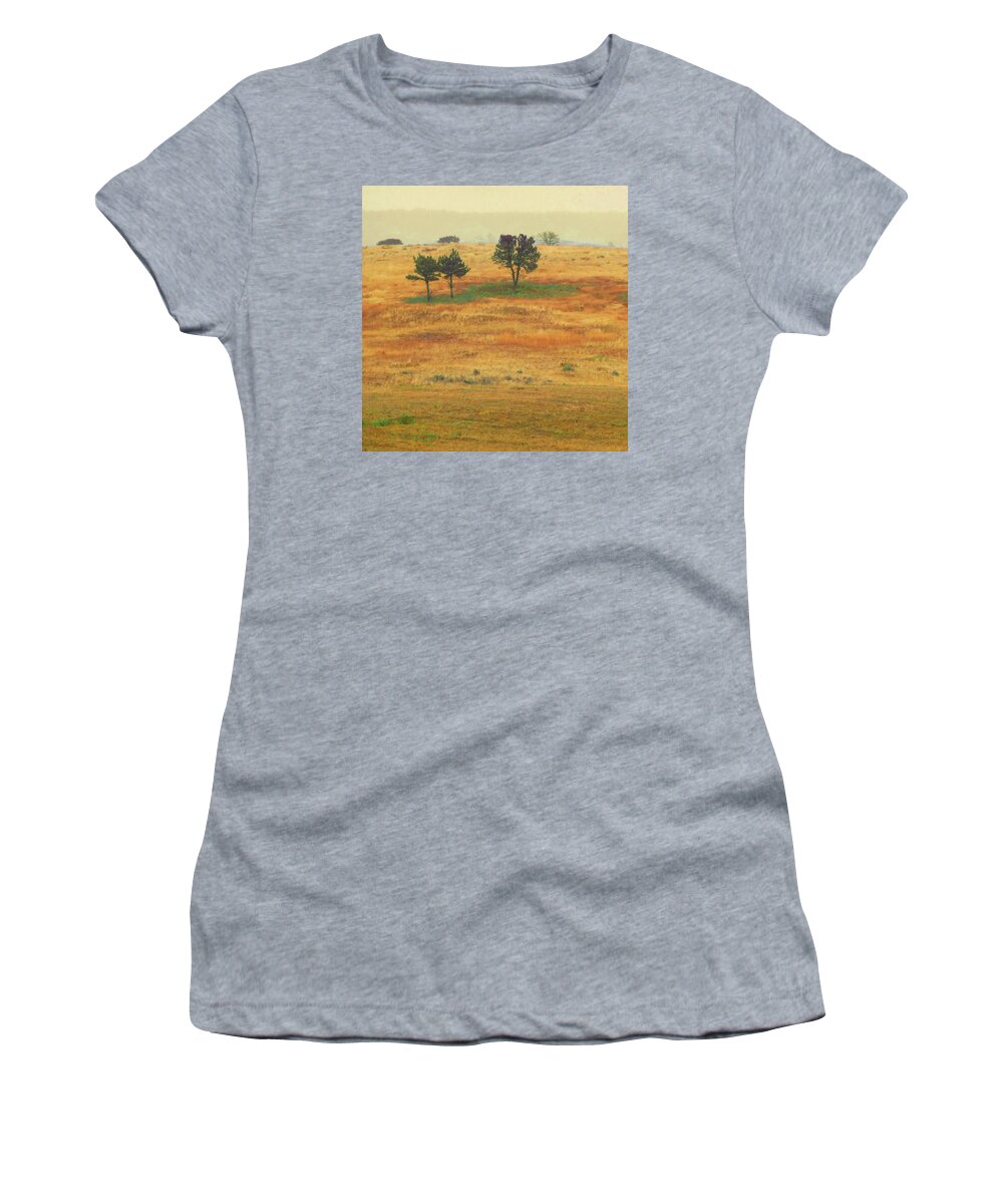 Montana Women's T-Shirt featuring the photograph Autumn Hill Reverie by Cris Fulton