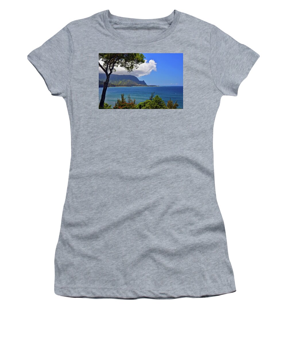 Hawaii Women's T-Shirt featuring the photograph Bali Hai Hawaii by Marie Hicks