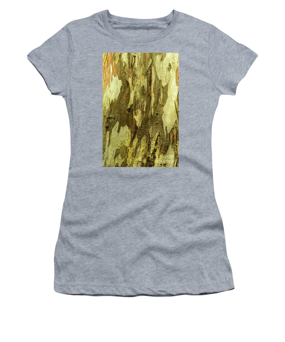 Tree Women's T-Shirt featuring the photograph Bark A04 by Werner Padarin