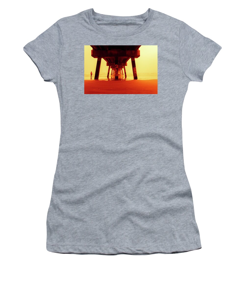 Atlanta Women's T-Shirt featuring the photograph Be Still by Kenny Thomas