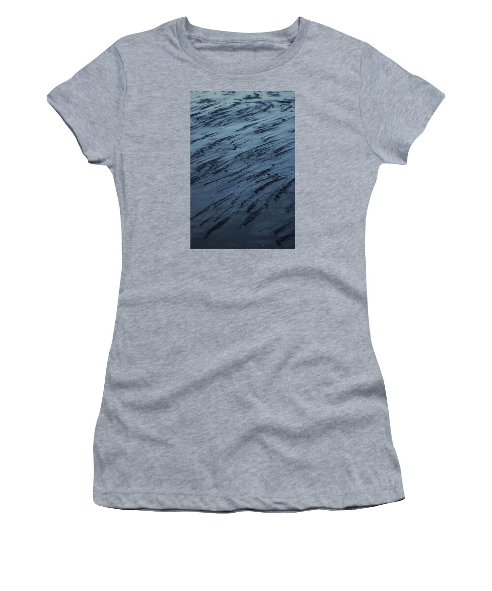 Beach Women's T-Shirt featuring the photograph Beach Abstract 20 by Morgan Wright