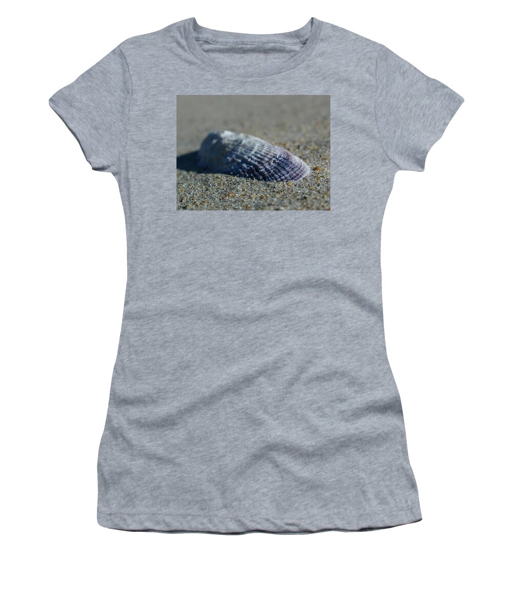 Shell Women's T-Shirt featuring the photograph Beach Shell by Juergen Roth