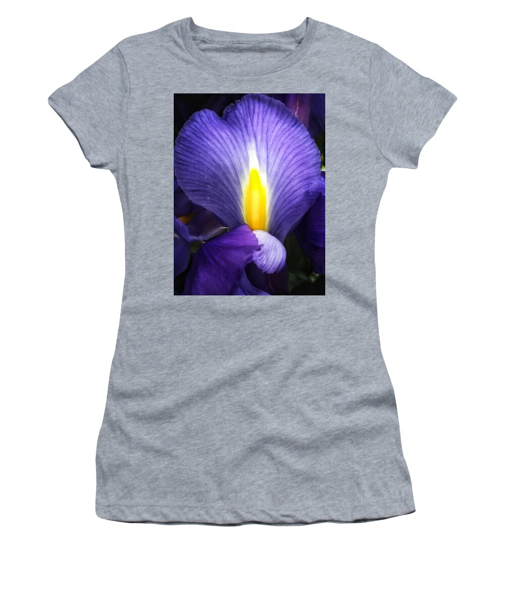 Iris Women's T-Shirt featuring the photograph Beautiful Flame by Nathan Little