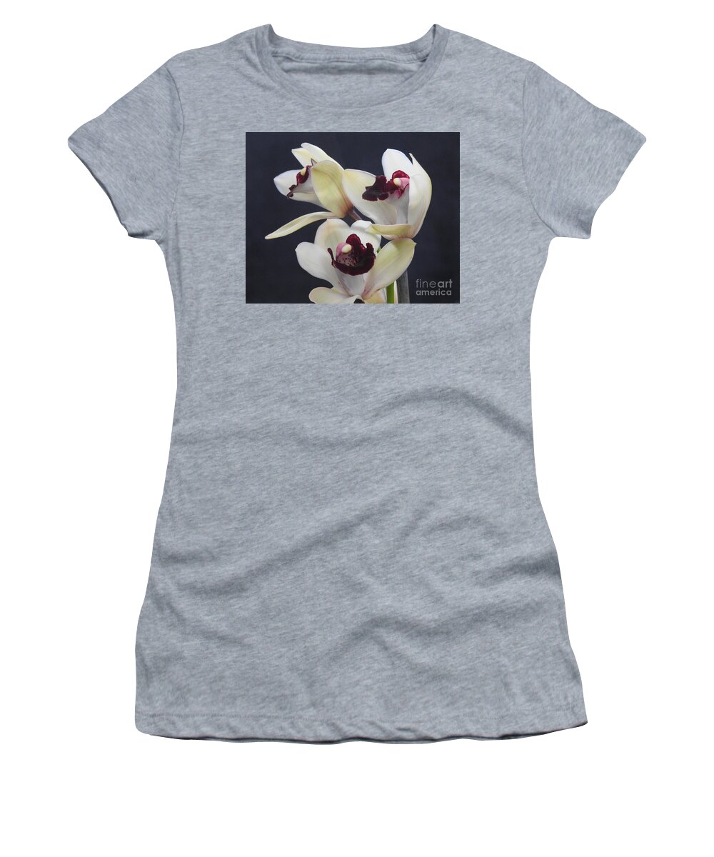 Orchids-orchid-flower Women's T-Shirt featuring the photograph Beautiful Orchids by Scott Cameron