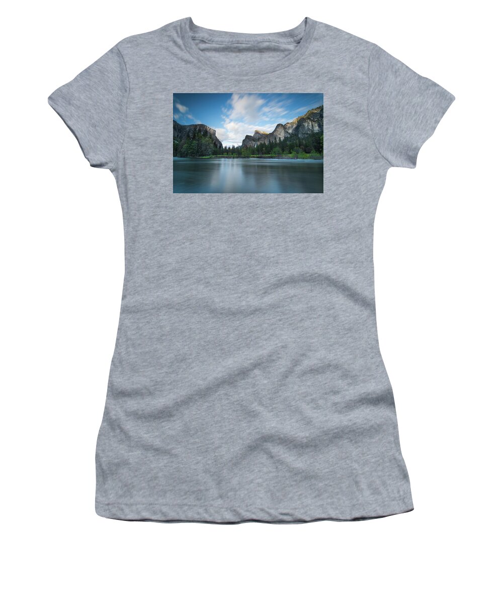 Yosemite Women's T-Shirt featuring the photograph Beautiful Yosemite by Larry Marshall