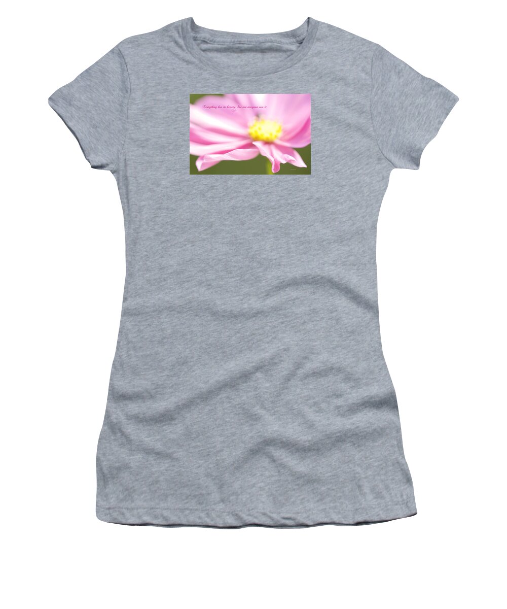 Cosmos Women's T-Shirt featuring the photograph Beauty by Carol Senske