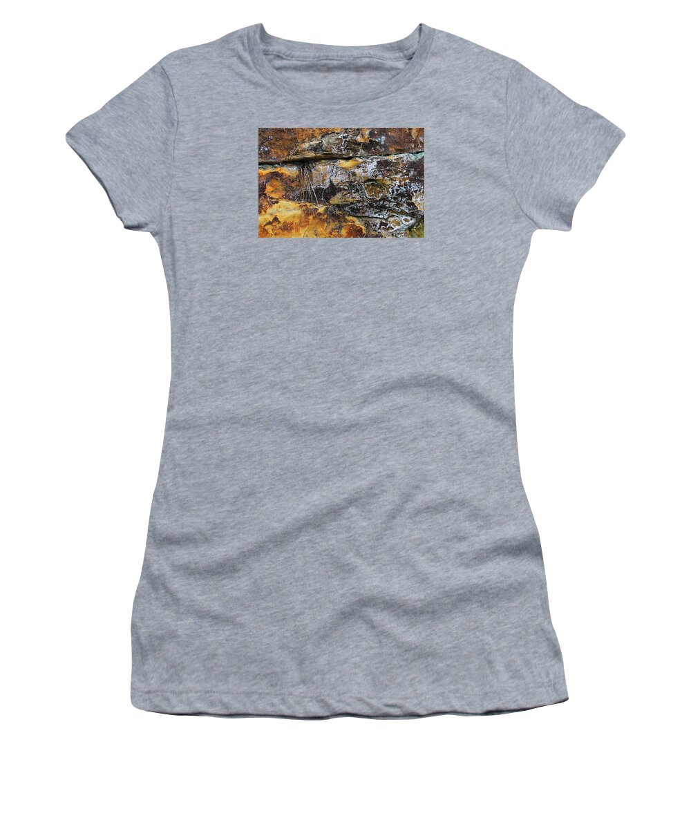 Sandstone Women's T-Shirt featuring the digital art Bedrock by Julian Perry