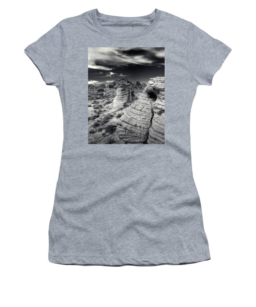 Valley Of Fire Women's T-Shirt featuring the photograph Beehive Formations - Valley Of Fire State Park - Nevada by Steve Ellison