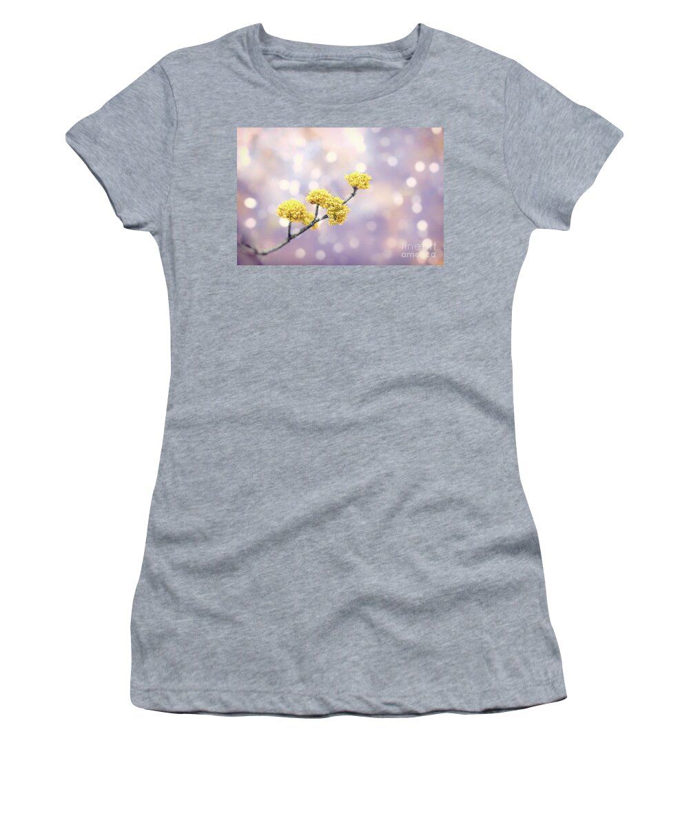 Kremsdorf Women's T-Shirt featuring the photograph Blossom Melodies by Evelina Kremsdorf