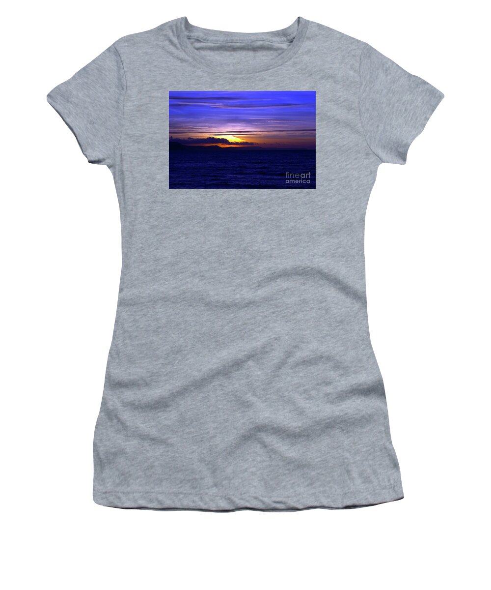 Weymouth Women's T-Shirt featuring the photograph Blue Heaven by Stephen Melia