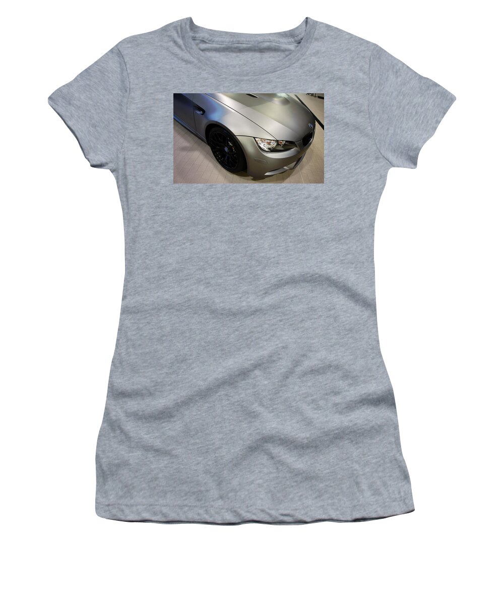 Bmw M3 Women's T-Shirt featuring the photograph Bmw M3 by Aaron Berg