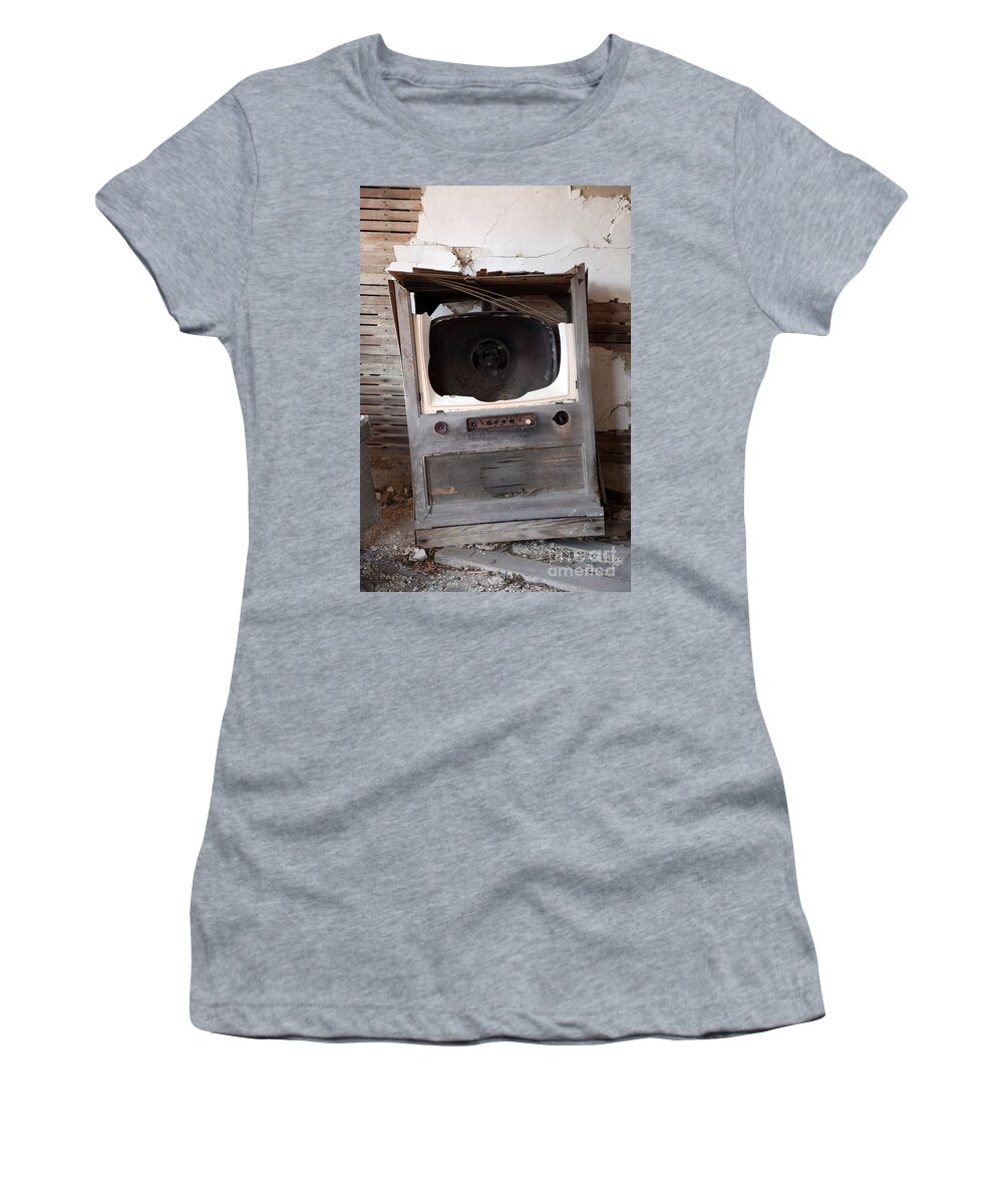 Boobtube Women's T-Shirt featuring the photograph Boobtube by Amanda Barcon