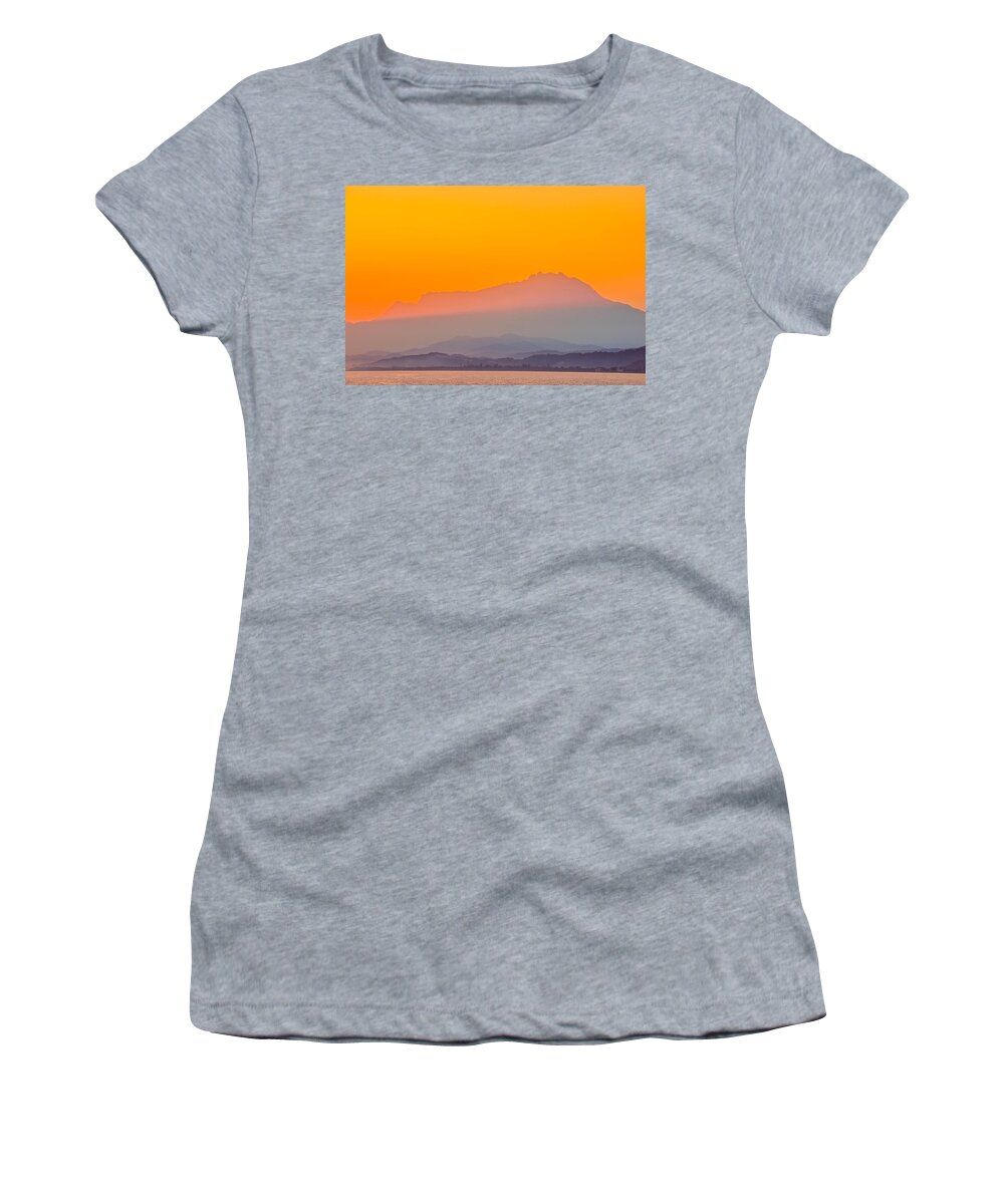 Sunrise Women's T-Shirt featuring the photograph Borneo by Judith Barath