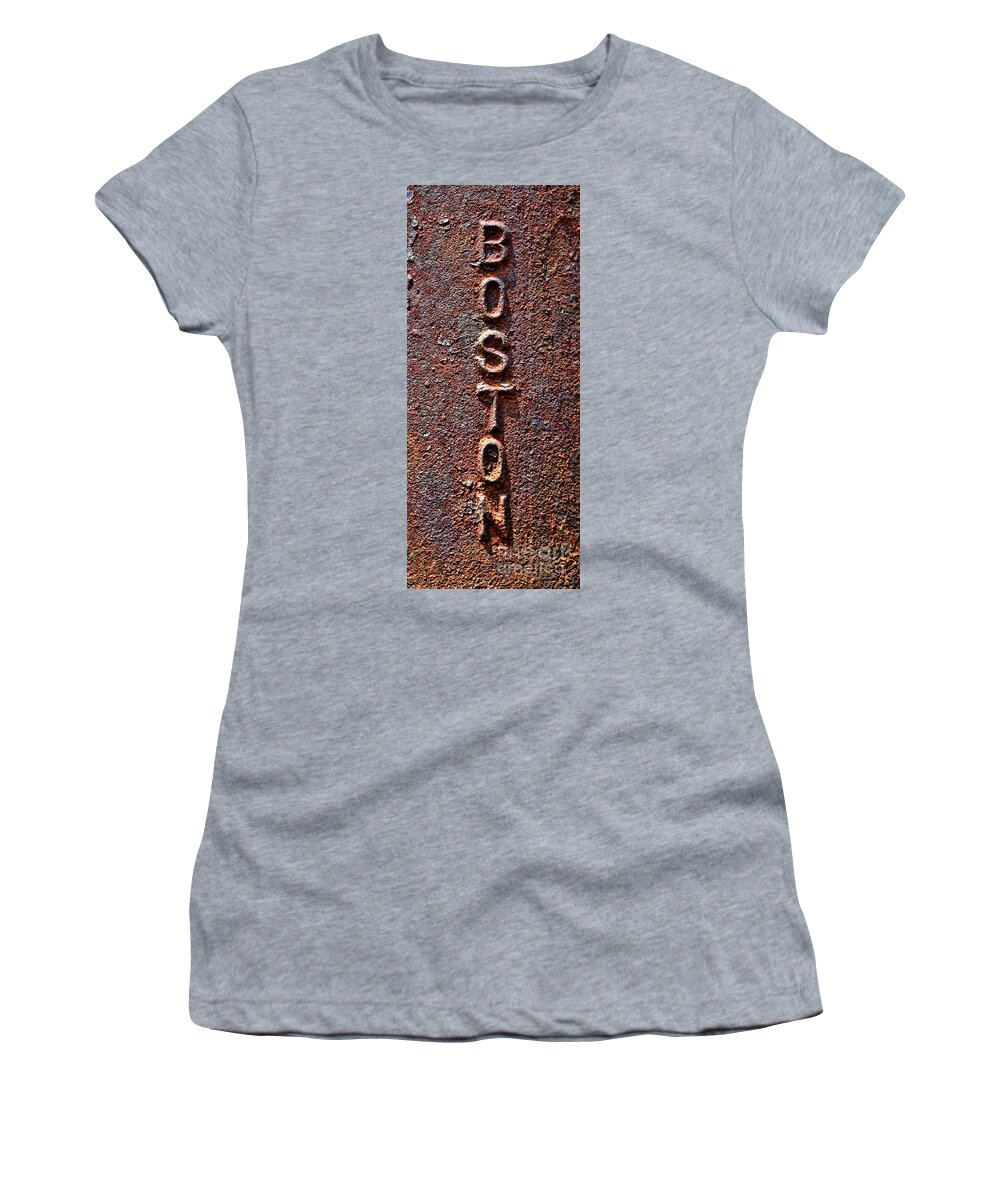 Boston Women's T-Shirt featuring the photograph Boston Tough by Olivier Le Queinec
