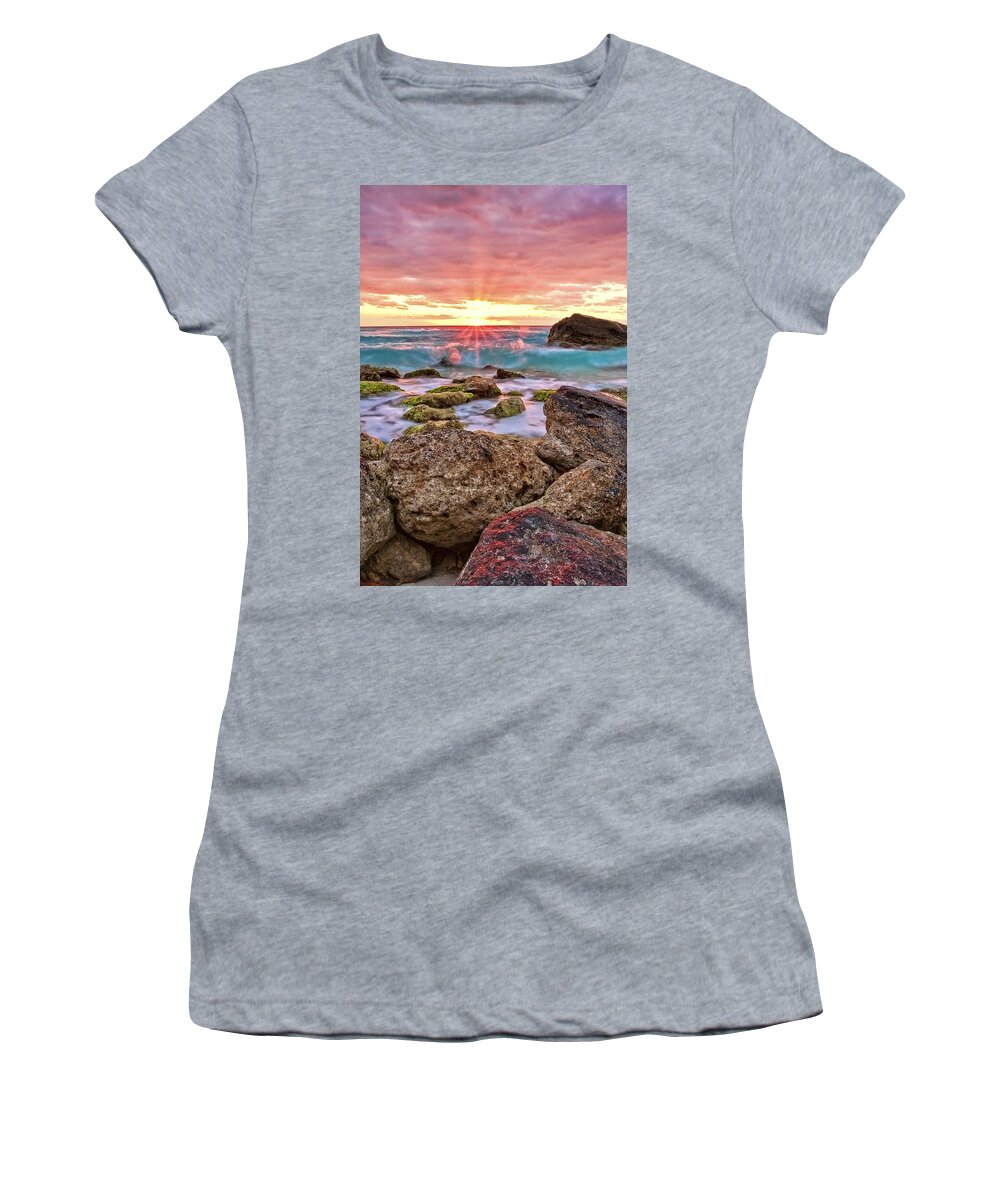 Landscape Women's T-Shirt featuring the photograph Breaking Dawn by Marcia Colelli