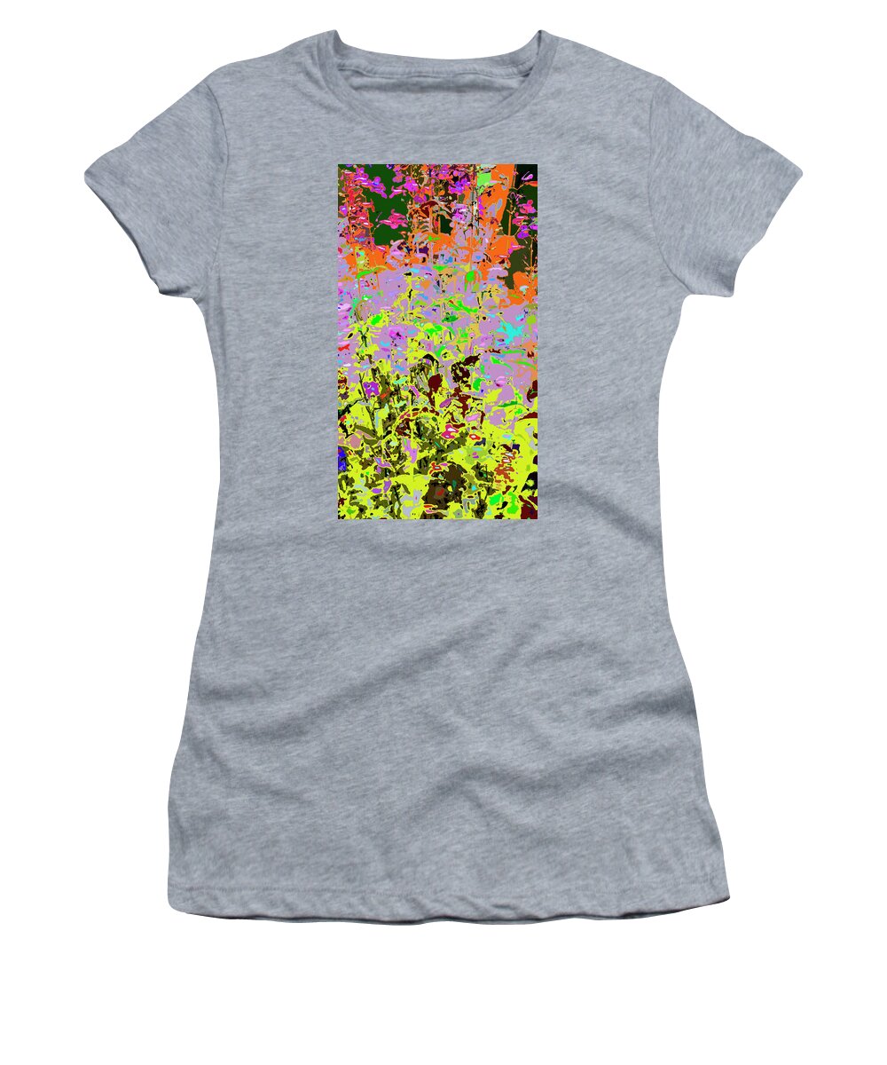 Kenneth James Women's T-Shirt featuring the photograph Breathing Color by Kenneth James