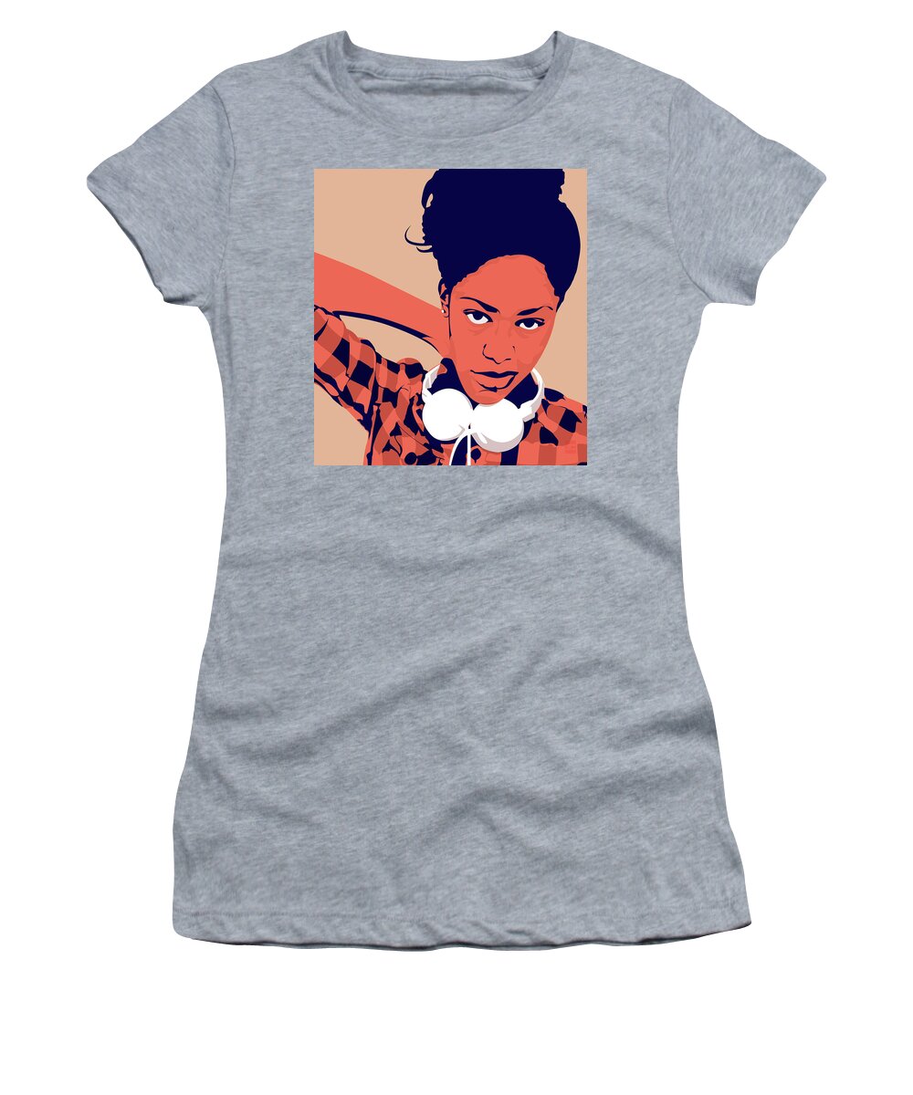 Brittany Women's T-Shirt featuring the digital art Brittany by Scheme Of Things Graphics