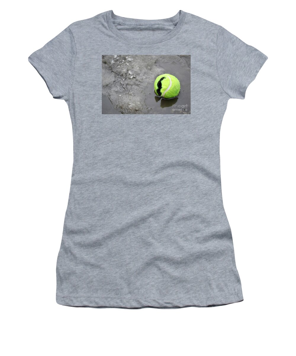 Alone Women's T-Shirt featuring the photograph Broken and Alone by Traci Cottingham