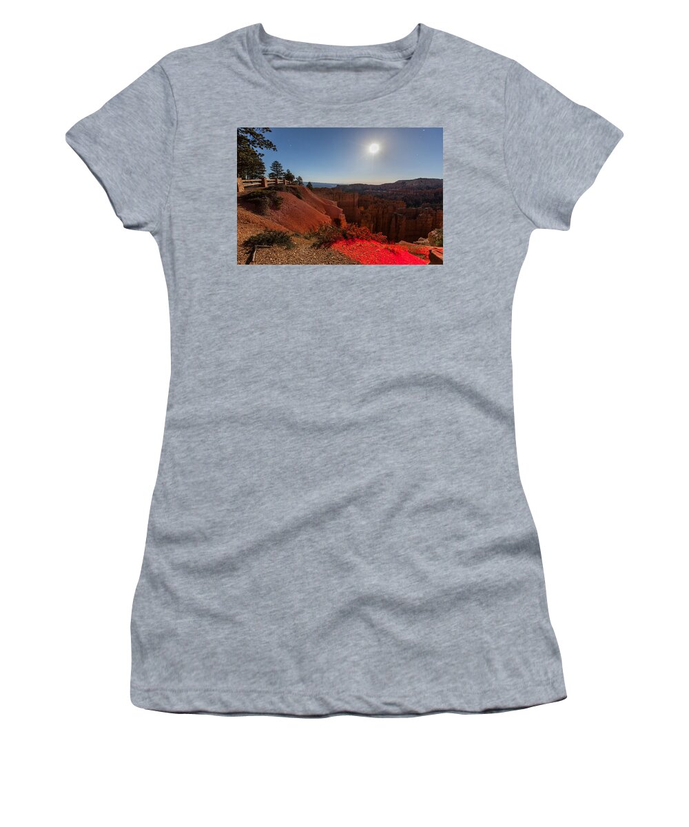 Landscape Women's T-Shirt featuring the photograph Bryce 4456 by Michael Fryd