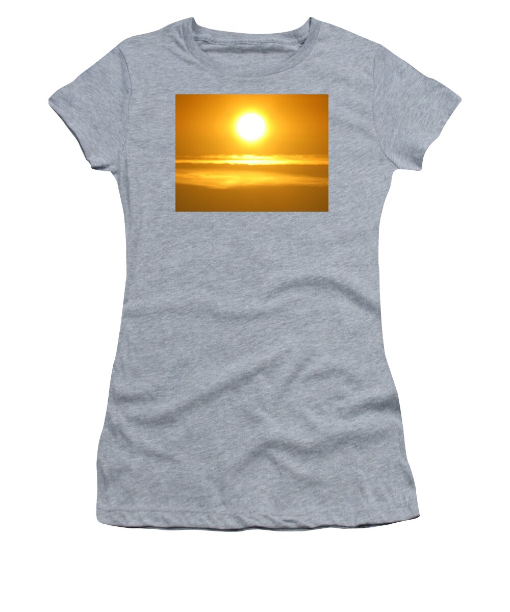 Sun Women's T-Shirt featuring the photograph Burning Soul by Chris Dunn
