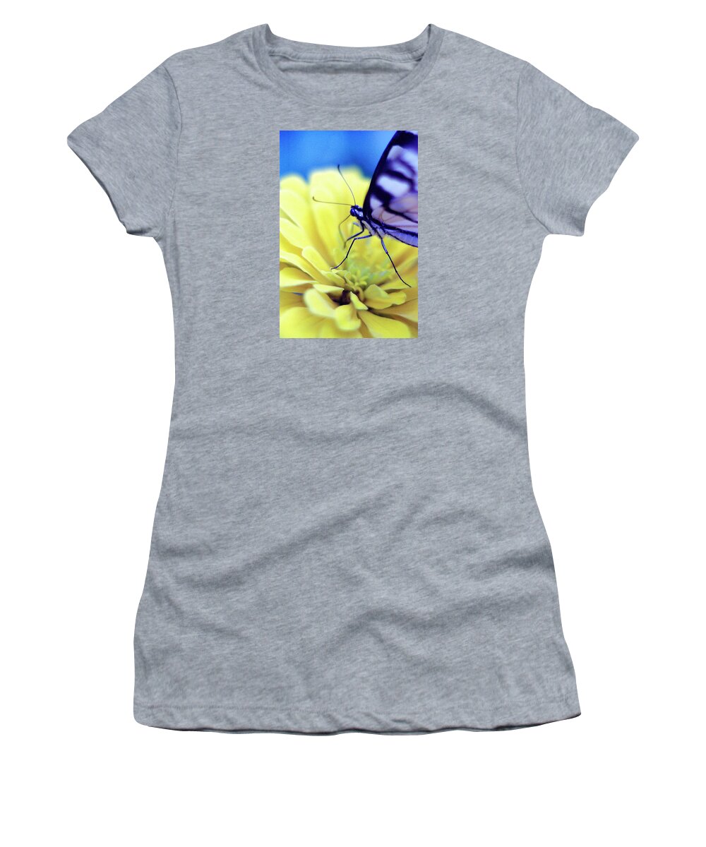 Jigsaw Puzzle Women's T-Shirt featuring the photograph Burst of Color by Carole Gordon
