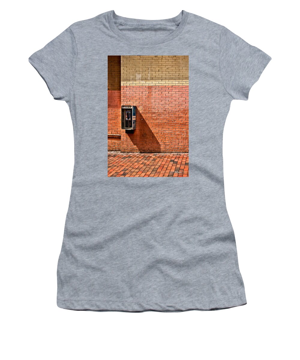 Phone Women's T-Shirt featuring the photograph Call Me by Christopher Holmes