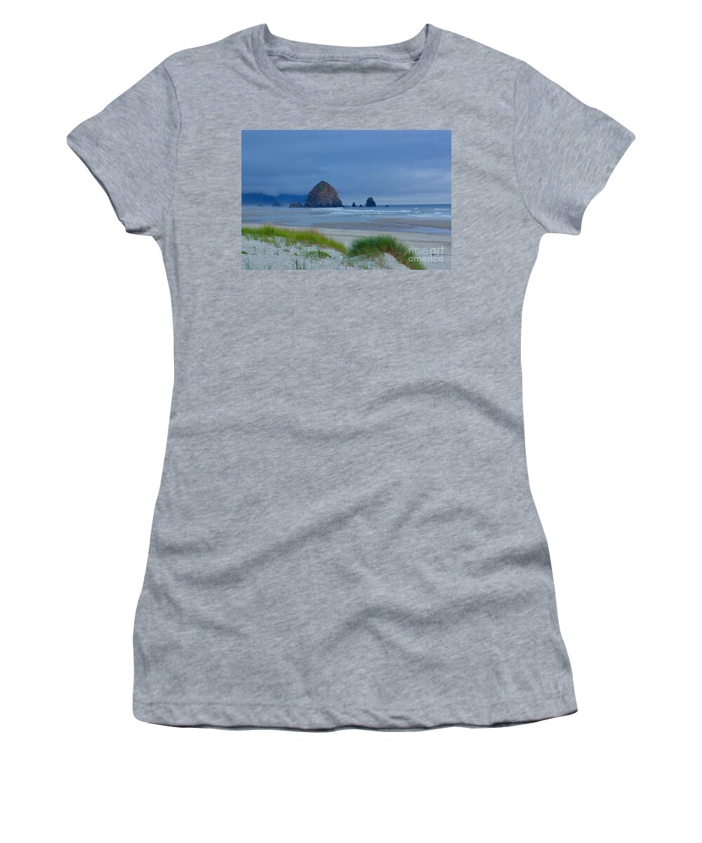 Photography Women's T-Shirt featuring the photograph Cannon Beach by Sean Griffin