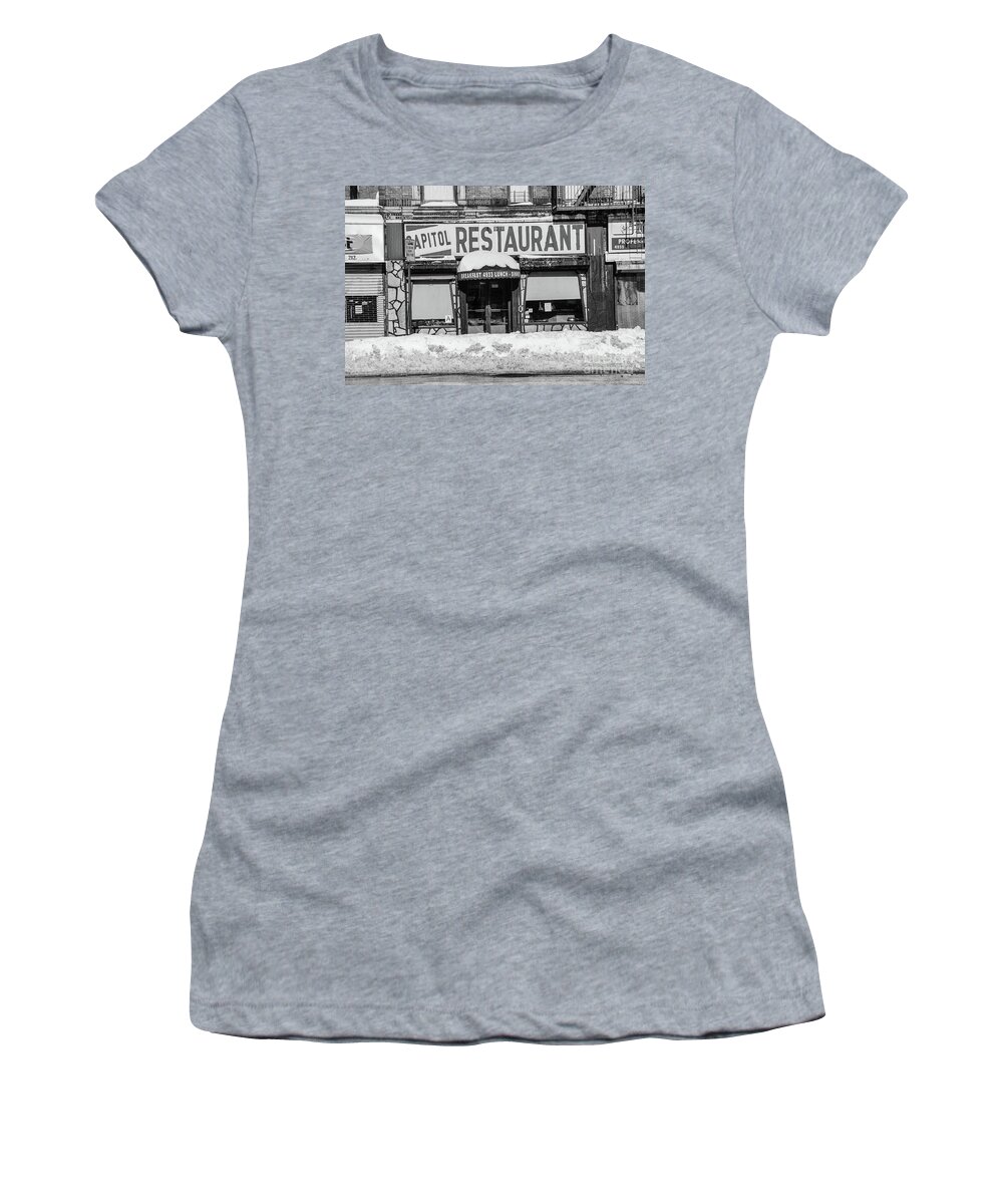 2016 Women's T-Shirt featuring the photograph Capitol Restaurant by Cole Thompson
