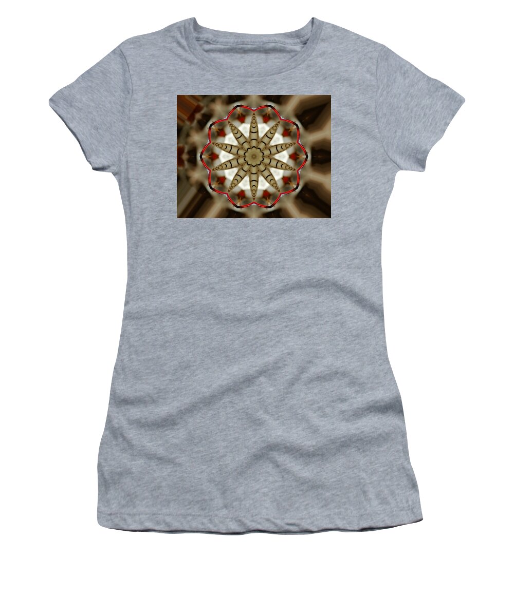 James Smullins Women's T-Shirt featuring the digital art Captured star by James Smullins