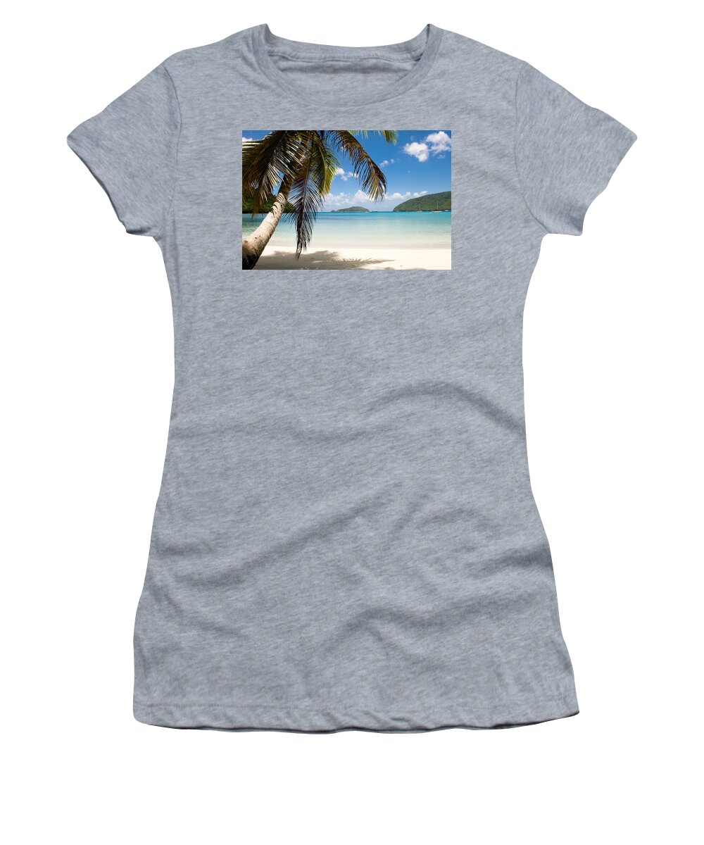 Beach Women's T-Shirt featuring the photograph Caribbean Afternoon by Greg Wyatt