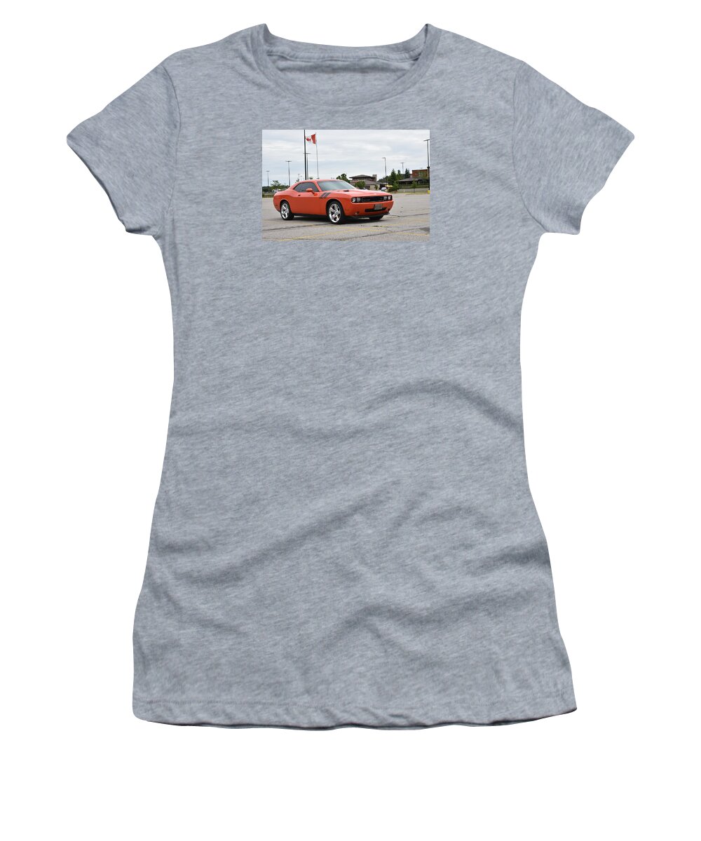 Cars Women's T-Shirt featuring the photograph Cars #1 by Sergei Dratchev