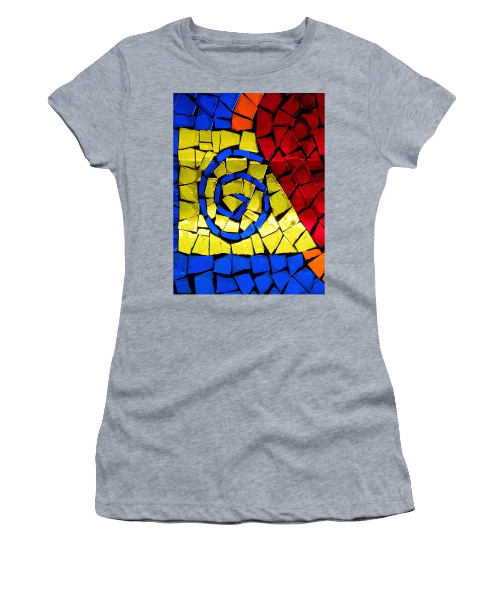 Stained Glass Women's T-Shirt featuring the photograph Chapel of Love by Kerry Obrist