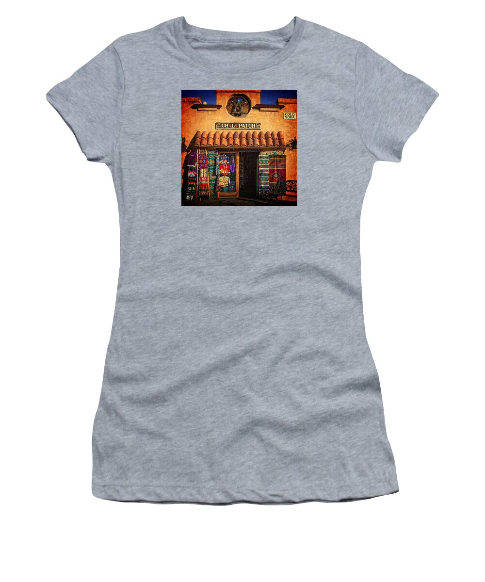 Chili Patch Women's T-Shirt featuring the photograph Chili Patch by Diana Powell