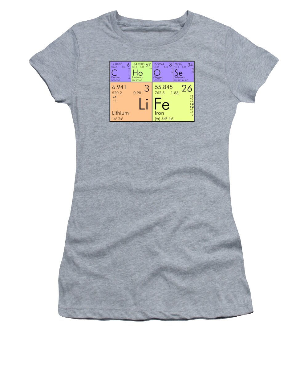 Life Women's T-Shirt featuring the digital art Choose Life by Mal Bray