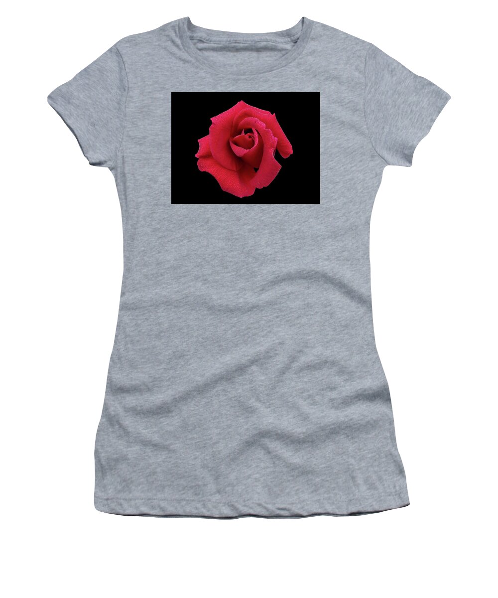Rose Women's T-Shirt featuring the photograph Christine by Mark Blauhoefer