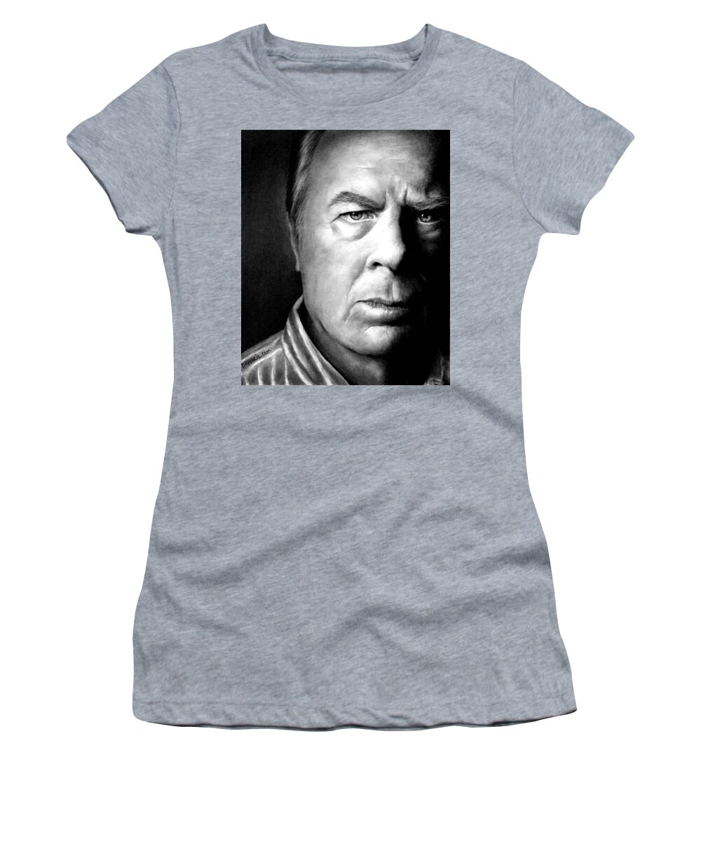 Michael Mckean Women's T-Shirt featuring the drawing Chuck McGill by Rick Fortson