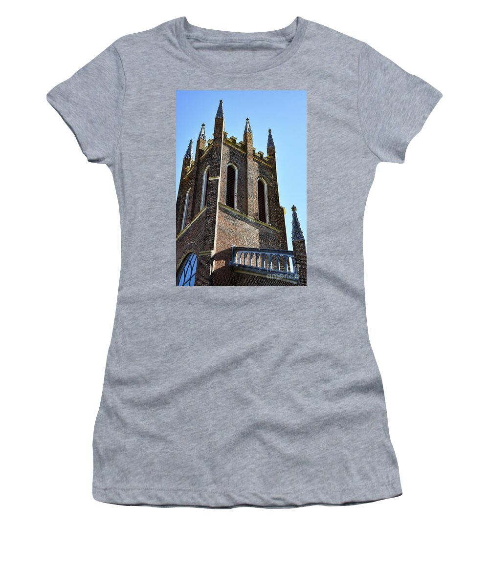Lexington Women's T-Shirt featuring the photograph Church of Christ Cathedral by Bob Phillips