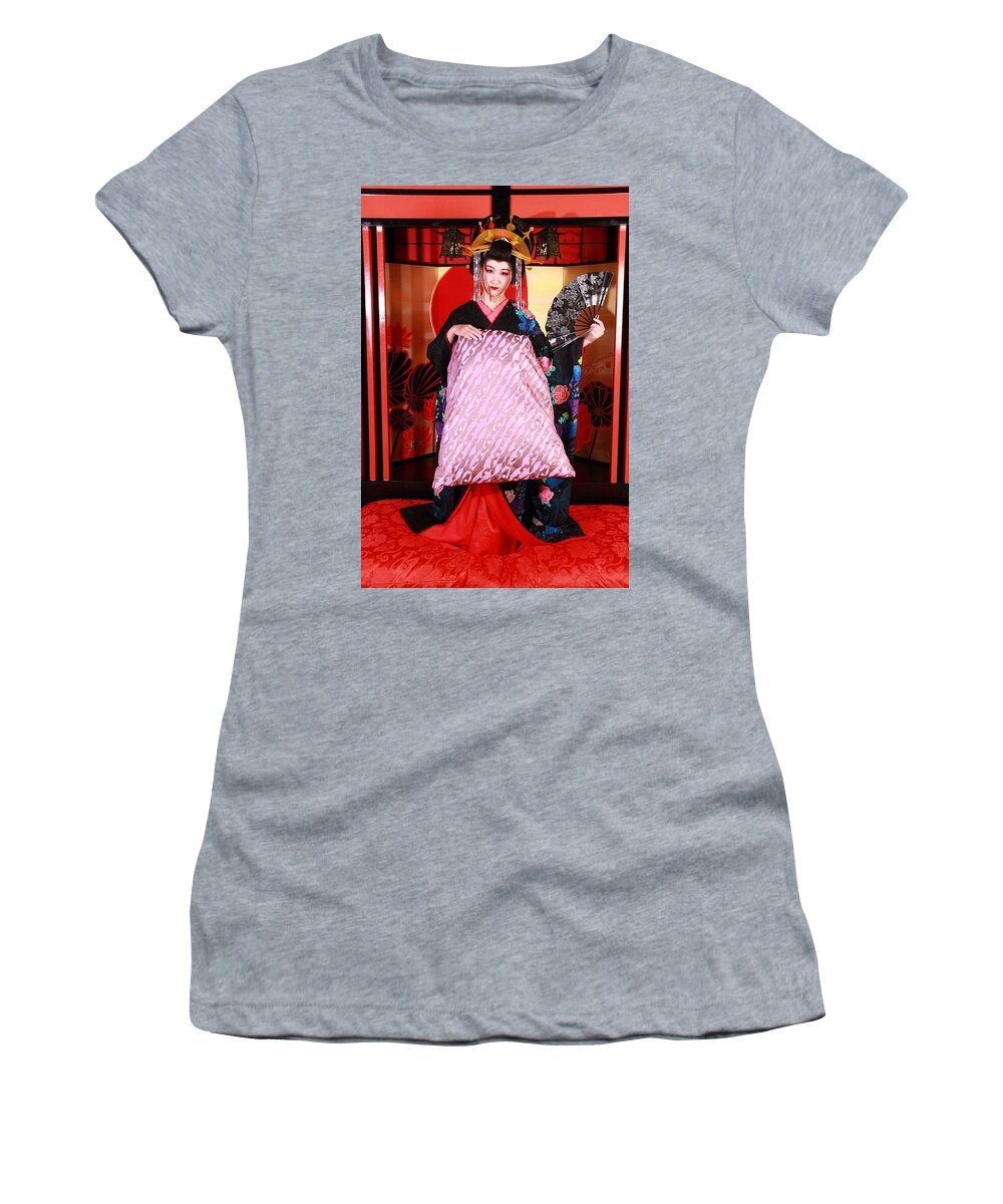  Women's T-Shirt featuring the photograph Classic Japanese lady by Eri Hashimoto