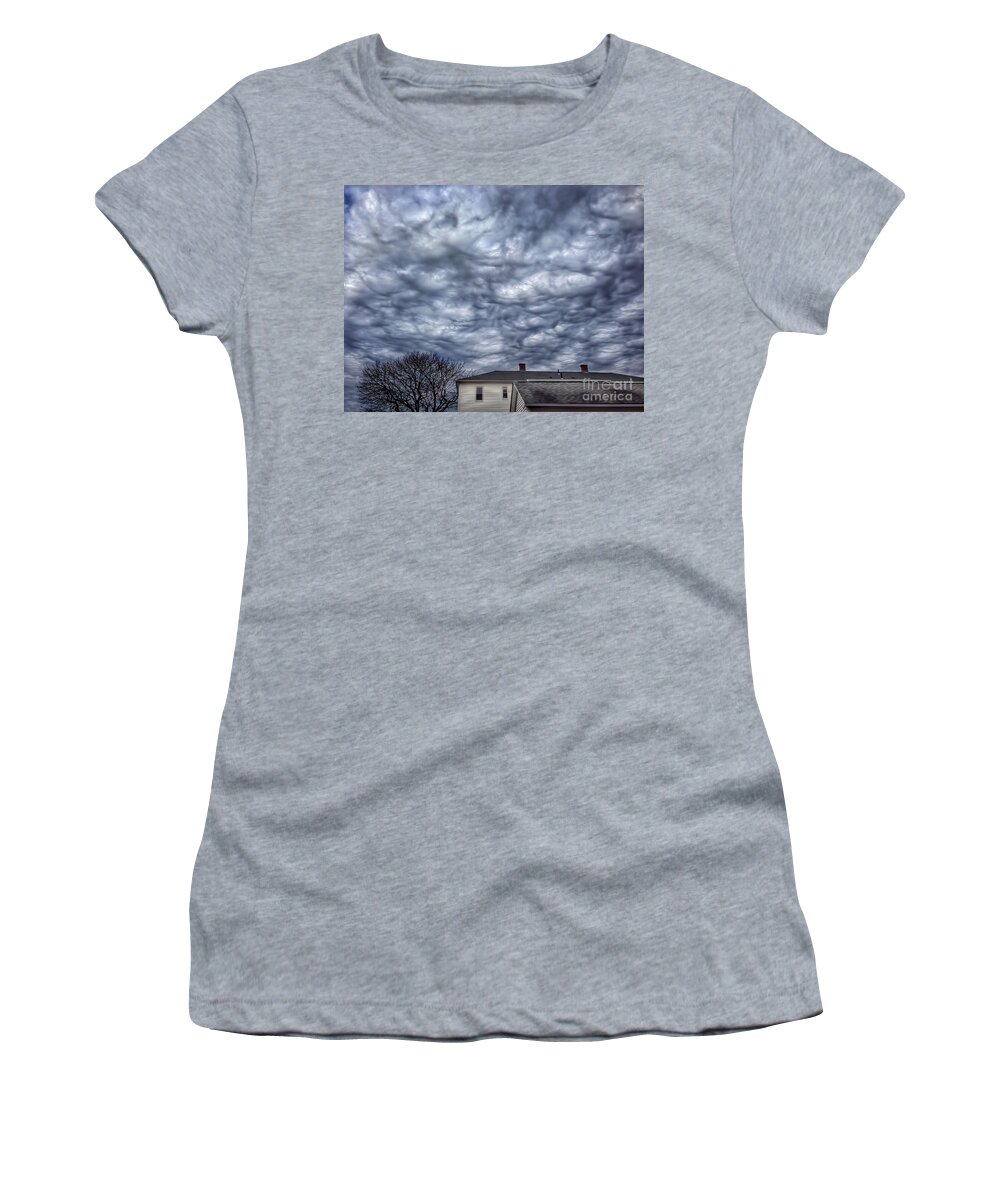 Cloud Women's T-Shirt featuring the photograph Cloudscape by HD Connelly