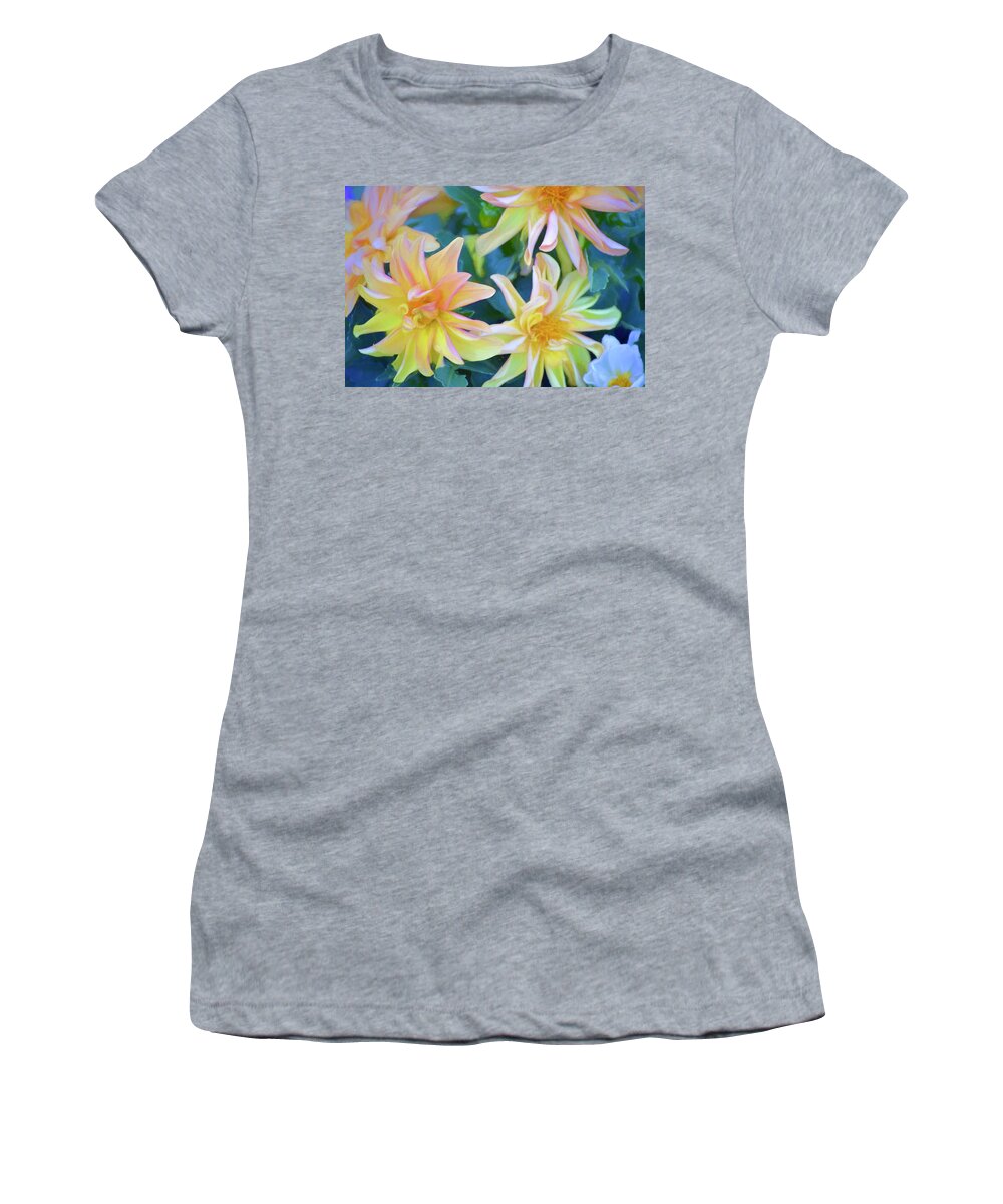 Floral Women's T-Shirt featuring the photograph Color 154 by Pamela Cooper