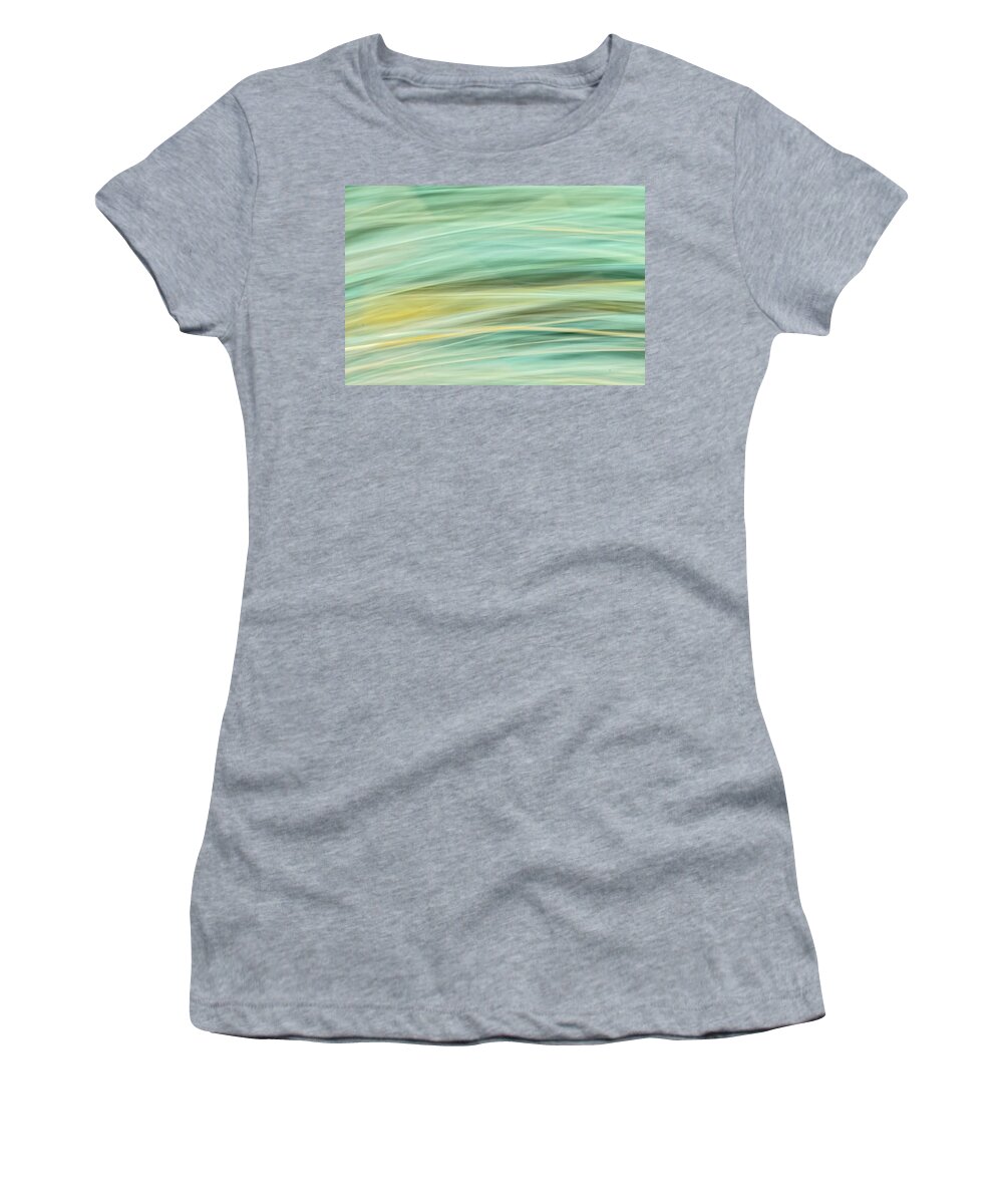 Clematis Vine Women's T-Shirt featuring the photograph Color Swipe by Tom Singleton