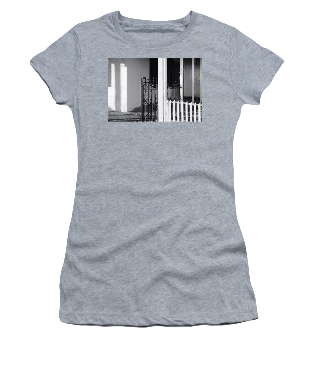 Wall Women's T-Shirt featuring the photograph Continuum 2 by Steven Huszar