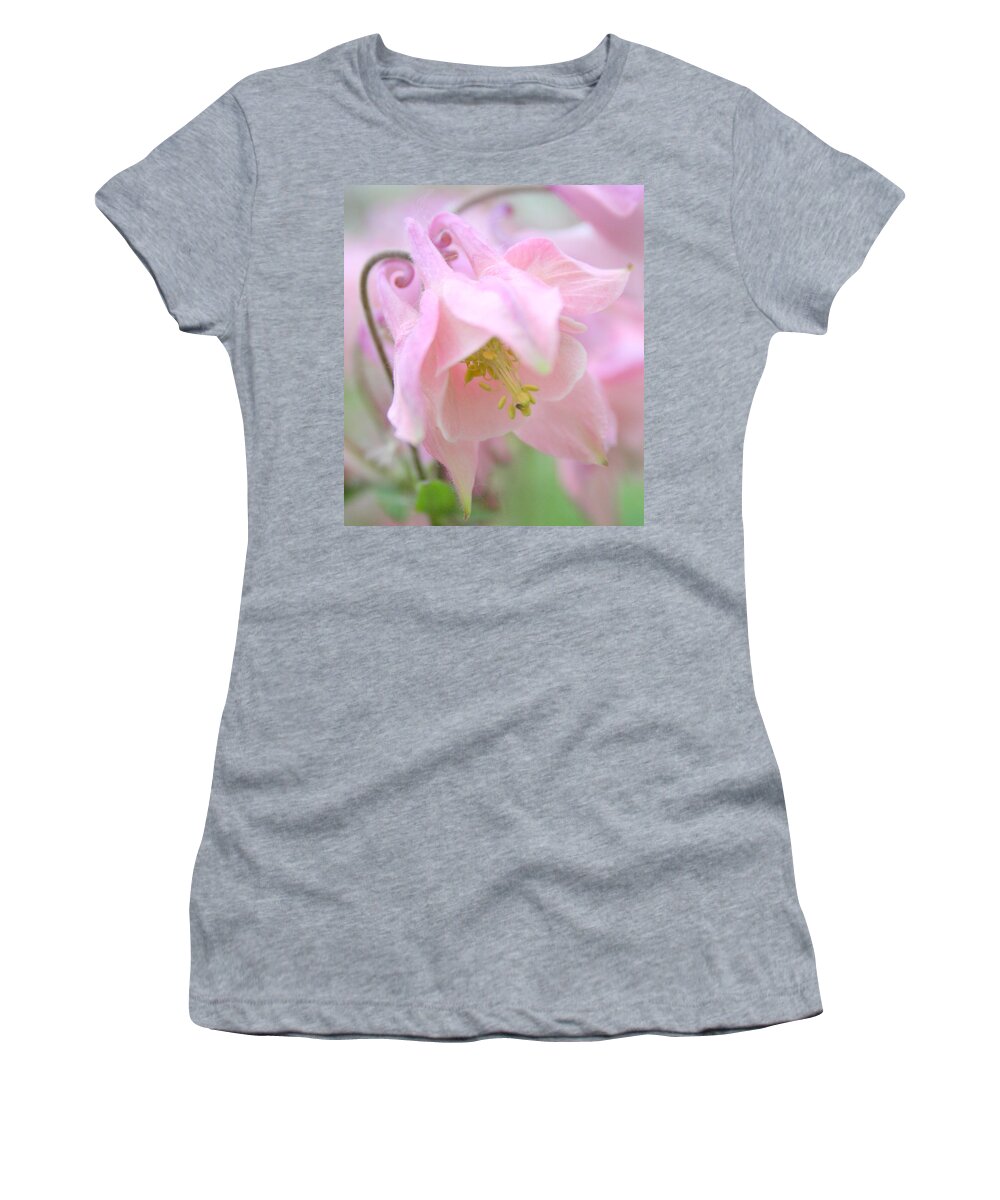 Flower Women's T-Shirt featuring the photograph Cotton Candy by Julie Lueders 