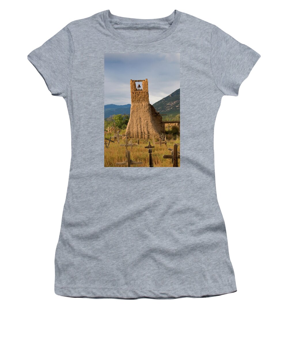 Southwest Women's T-Shirt featuring the photograph Cross Roads by Jim Benest
