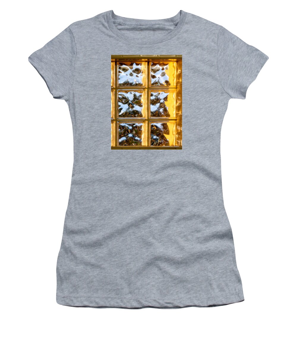 Christopher Holmes Photography Women's T-Shirt featuring the photograph Cubed Sunset by Christopher Holmes