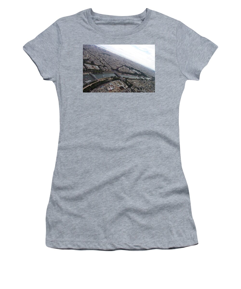 Scene Women's T-Shirt featuring the photograph Curvature by Mary Mikawoz